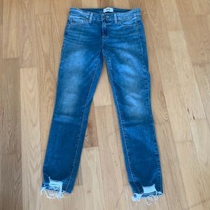 Paige skyline ankle peg jeans